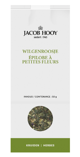 Jacob Hooy Wilgenroosje Klein Gesneden 50GR  Jacob Hooy Wilgenroosje Klein Gesneden 50GR