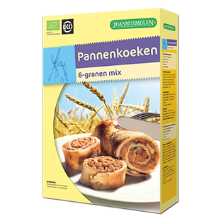 Joannusmolen Pannenkoekmeel Meergranen 300GR Joannusmolen Pannenkoekmeel Meergranen 300GR