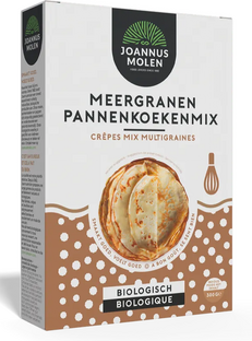 Joannusmolen Pannenkoekmeel Meergranen 300GR  Joannusmolen Pannenkoekmeel Meergranen 300GR