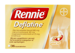 Rennie Deflatine kauwtabletten bij opgeblazen gevoel of winderigheid 36TB Rennie Deflatine kauwtabletten bij opgeblazen gevoel of winderigheid 36TB