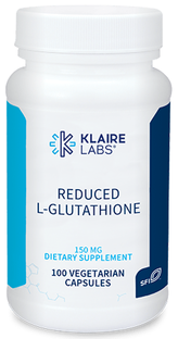 Klaire Labs Reduced L-Glutathion 150mg Capsules 100CP