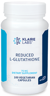 Klaire Labs Reduced L-Glutathion 75mg Capsules 100CP