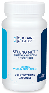 Klaire Labs Seleno Methionine 200mcg Capsules 100CP Klaire Labs Seleno Methionine 200mcg Capsules 100CP