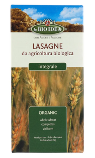La Bio Idea Lasagna Volkoren 250GR La Bio Idea Lasagna Volkoren 250GR