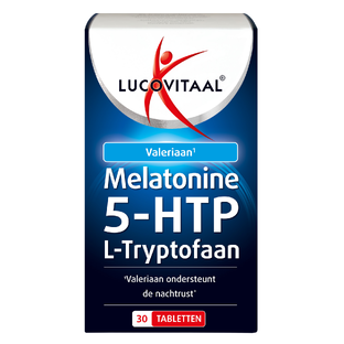 Lucovitaal Melatonine 5-HTP L-Tryptofaan Tabletten 30TB