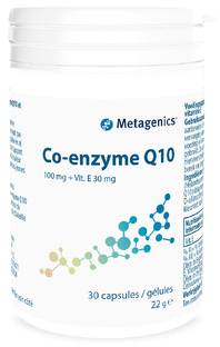 Metagenics Co-Enzyme Q10 + Vit. E 30mg Softgels 30CP Metagenics Co-Enzyme Q10 + Vit. E 30mg Softgels 30CP
