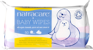 Natracare Baby Wipes Billendoekjes 50ST