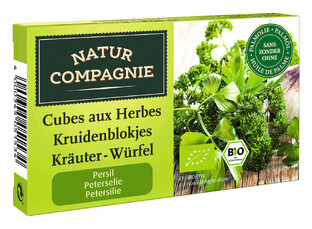 Natur Compagnie Kruidenblokjes Peterselie 80GR Natur Compagnie Kruidenblokjes Peterselie 80GR