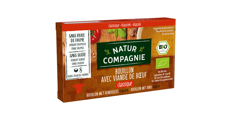 Natur Compagnie Bouillon met Rundvlees Suikervrij 8ST voordelig online kopen De Online Drogist