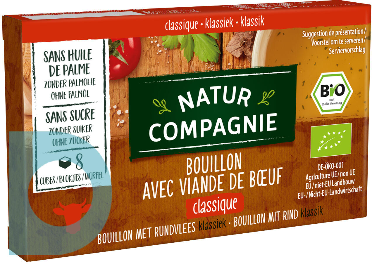 Natur Compagnie Bouillon met Rundvlees Suikervrij 8ST voordelig online kopen De Online Drogist