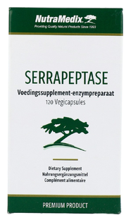 Nutramedix Serrapeptase 500mg Capsules 120CP Nutramedix Serrapeptase 500mg Capsules 120CP