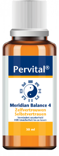 Pervital Meridian Balance 4 Zelfvertrouwen 30ML Pervital Meridian Balance 4 Zelfvertrouwen 30ML