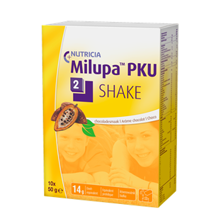 Nutricia Milupa PKU-2 Shake Chocolade 10ST Nutricia Milupa PKU-2 Shake Chocolade 10ST