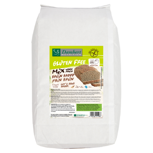 Damhert Gluten Free Broodmix Bruin 5KG Damhert Gluten Free Broodmix Bruin 5KG