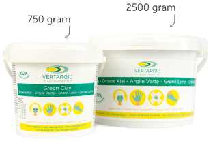 Chi Vertargil Groene Leem Superfijn 2,5KG Chi Vertargil Groene Leem Superfijn 2,5KG