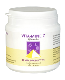 Vita Producten Vita Mine C Poeder 150GR Vita Producten Vita Mine C Poeder 150GR
