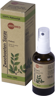 Aromed Pedura Zweetvoetenspray 50ML Aromed Pedura Zweetvoetenspray 50ML