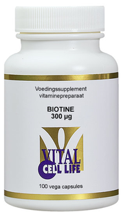Vital Cell Life Biotine 300 mcg Capsules 100CP