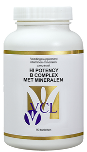 Vital Cell Life Vitall Cell Life Hi Potency B Complex met Mineralen Tabletten 90TB  Vital Cell Life Vitall Cell Life Hi Potency B Complex met Mineralen Tabletten 90TB