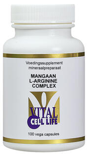 Vital Cell Life Mangaan L-Arginine Complex Capsules 100CP