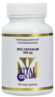 Vital Cell Life Molybdenum 500 mcg Capsules 100CP