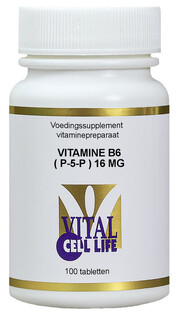Vital Cell Life Vitamine B6 (P-5-P) 16mg Tabletten 100TB 