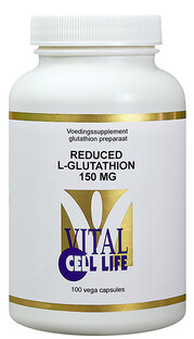 Vital Cell Life Reduced L-Glutathion 150mg Capsules 100CP Vital Cell Life Reduced L-Glutathion 150mg Capsules 100CP