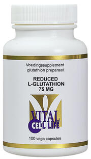 Vital Cell Life Reduced L-Glutathion 75mg Capsules 100CP
