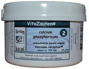 Vita Reform Van der Snoek Vitazouten Nr. 2 Calcium Phosphoricum 720TB Vita Reform Van der Snoek Vitazouten Nr. 2 Calcium Phosphoricum 720TB
