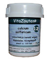 Vita Reform Van der Snoek VitaZouten Celzout Nr.12 Calcium Sulfuricum 120TB Vita Reform Van der Snoek VitaZouten Celzout Nr.12 Calcium Sulfuricum 120TB
