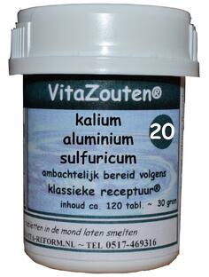 Vita Reform Van der Snoek VitaZouten Nr. 20 Kalium Aluminium Sulfuricum 120TB