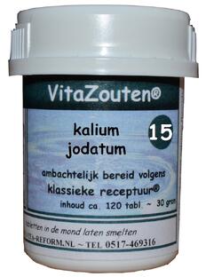 Vita Reform Van der Snoek Vitazouten Nr. 15 Kalium Jodatum 120TB