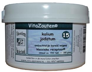 Vita Reform Van der Snoek Vitazouten Nr. 15 Kalium Jodatum 720TB