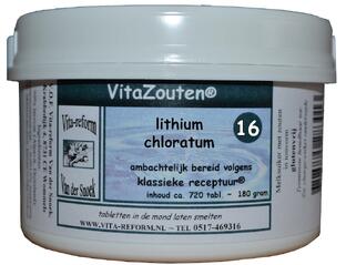 Vita Reform Van der Snoek VitaZouten Nr. 16 Lithium Muriaticum 720TB