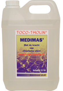 Toco Tholin Medimas Massage Olie 5 LT 5LT Toco Tholin Medimas Massage Olie 5 LT 5LT