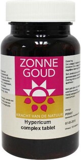 Zonnegoud Hypericum Complex Tabletten 120TB Zonnegoud Hypericum Complex Tabletten 120TB