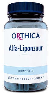 Orthica Alfa-Liponzuur Capsules 60CP Orthica Alfa-Liponzuur Capsules 60CP