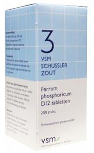 Vsm Schussler No.3 Ferrum Phosphoricum D12 Tabletten 200TB