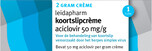 Leidapharm Koortslipcreme Aciclovir 2GR Leidapharm Koortslipcreme Aciclovir 2GR