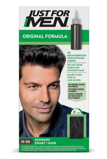 Just For Men Original Formula Haarkleuring - H55 Zwart 1ST Just For Men Original Formula Haarkleuring - H55 Zwart 1ST