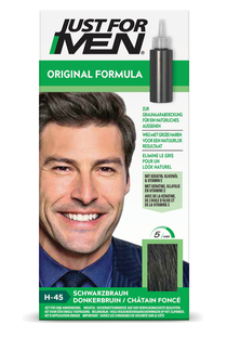 Just For Men Original Formula Haarkleuring - H45 Donkerbruin 1ST Just For Men Original Formula Haarkleuring - H45 Donkerbruin 1ST