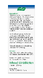 A.Vogel Dormeasan Citroenmelisse Nachtrust¹* Tabletten 60TB Achterkant verpakking