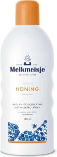 Melkmeisje Honing Bad- en Douchecrème 1LT Melkmeisje Honing Bad- en Douchecrème 1LT