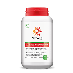 Vitals Elke Dag Junior Kauwtabletten 90TB Vitals Elke Dag Junior Kauwtabletten 90TB