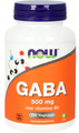 NOW GABA 500mg Capsules 100CP NOW GABA 500mg Capsules 100CP