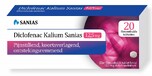 Sanias Diclofenac Kalium 12.5mg 20ST Sanias Diclofenac Kalium 12.5mg 20ST