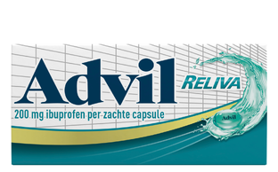 Advil Advil Reliva Liquid-Caps 200 mg voor pijn en koorts 10CP