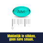 Advil Advil Reliva Liquid-Caps 200 mg voor pijn en koorts 10CP4
