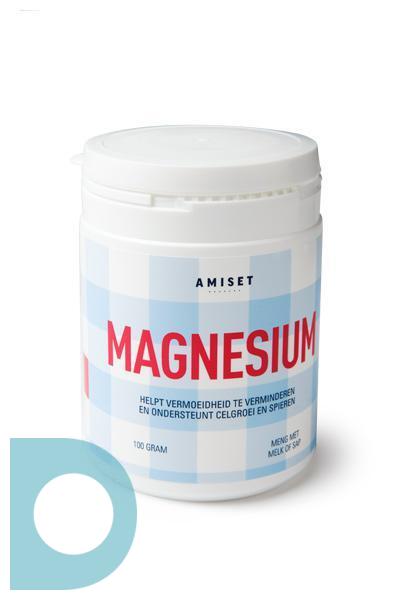 bagageruimte Zegenen Scheiden Amiset Magnesium Poeder 100GR | voordelig online kopen | De Online Drogist
