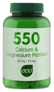 AOV 550 Calcium & Magnesium Pidolaat Capsules 90CP